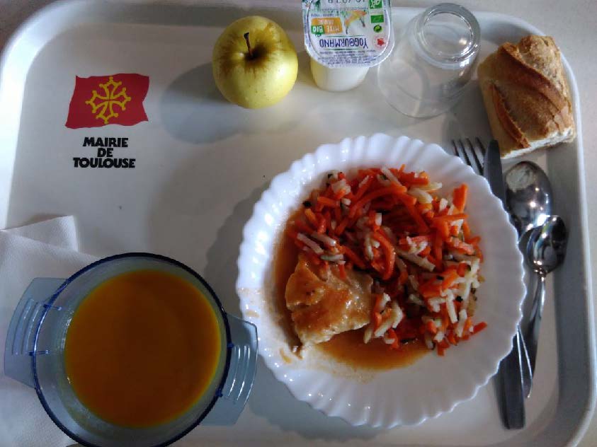 menu végétarien