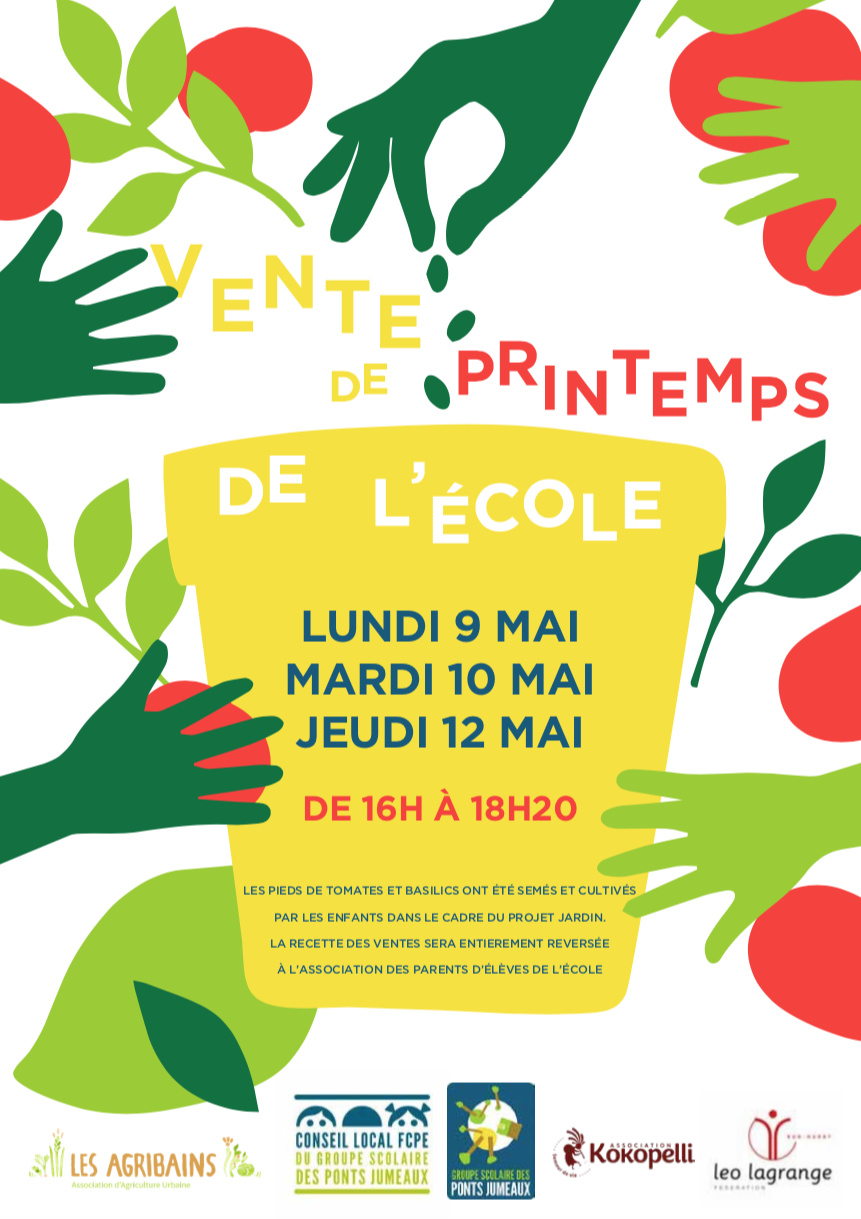 affiche vente plants 2022