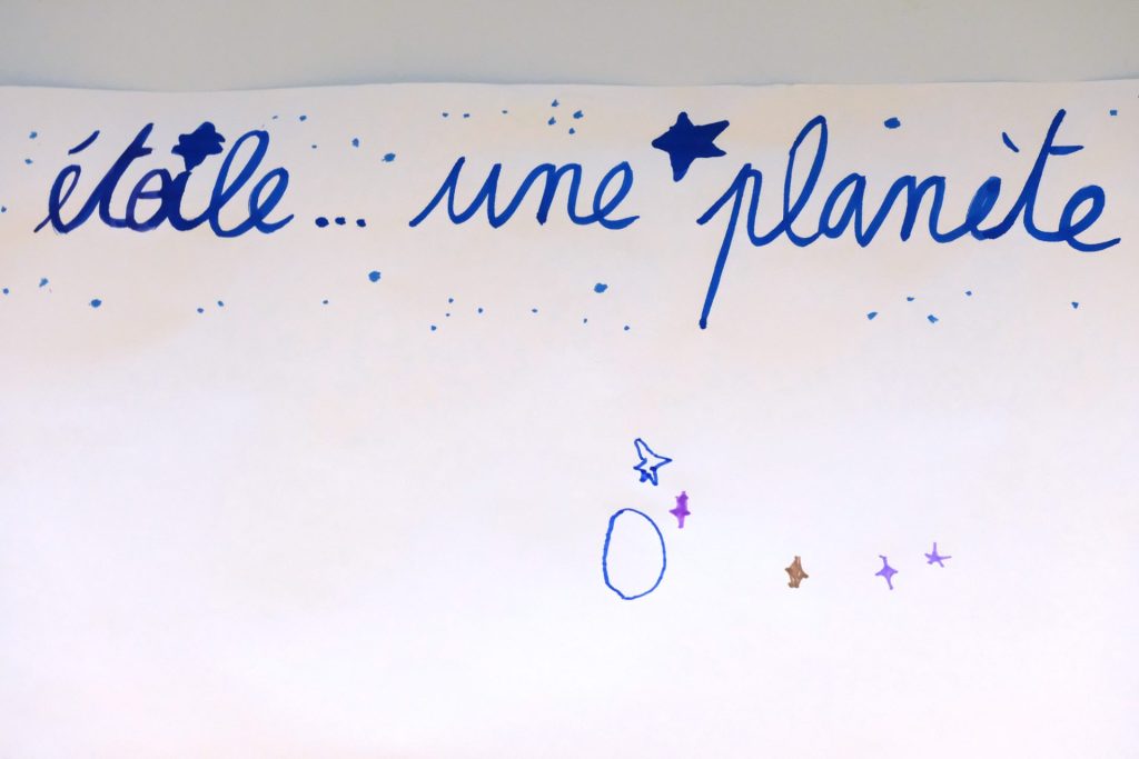 dessine une planète