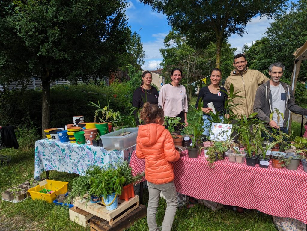 la commission environnement sur le stand
