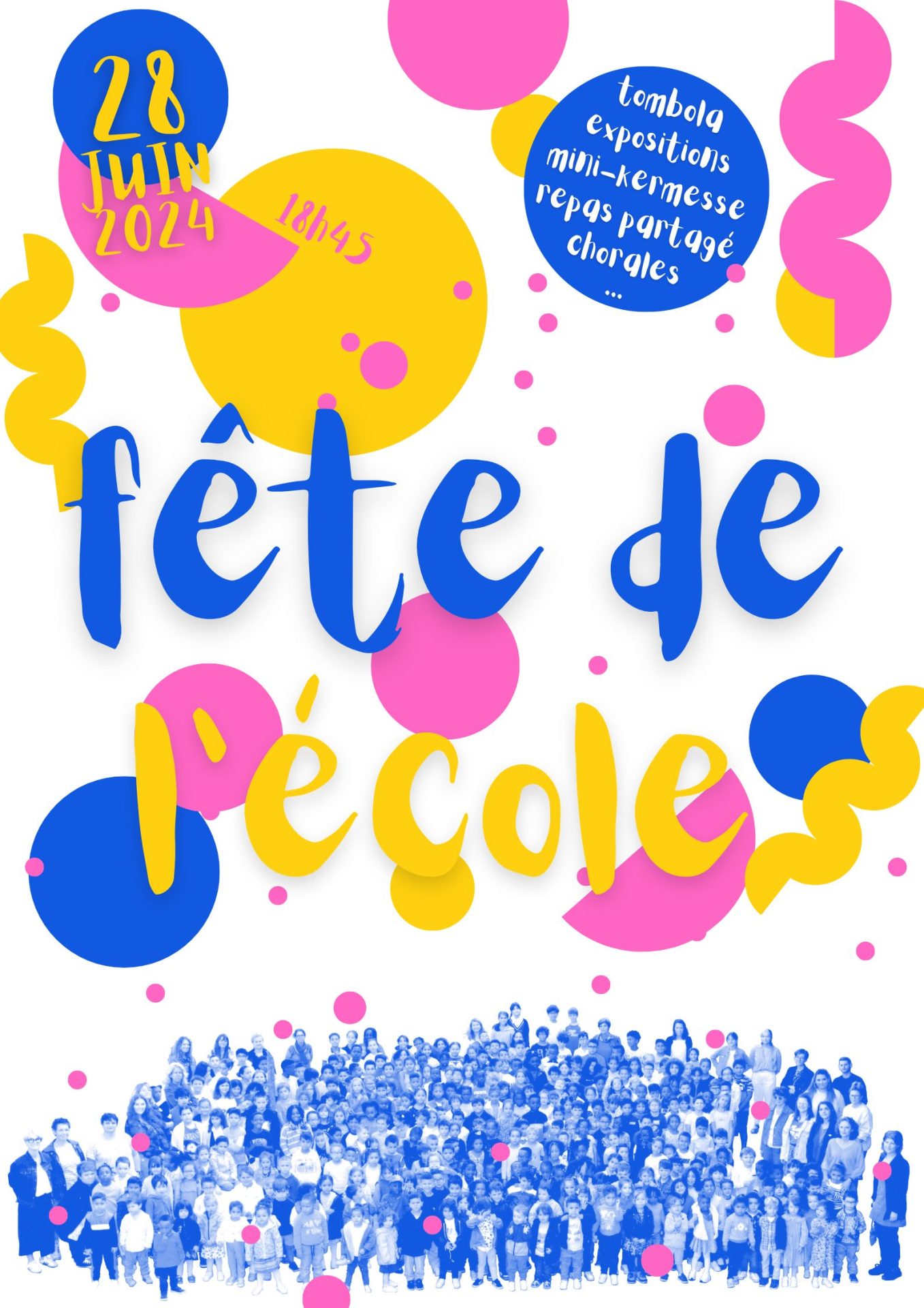 affiche fête 2024