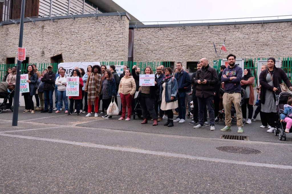 parents devant école