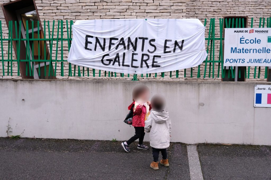 enfants en galère